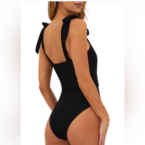 Beach Riot Sydney belted One-piece Swimsuit, X-Large, $168 - Picture 3 of 8